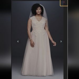 David's Bridal wedding dress